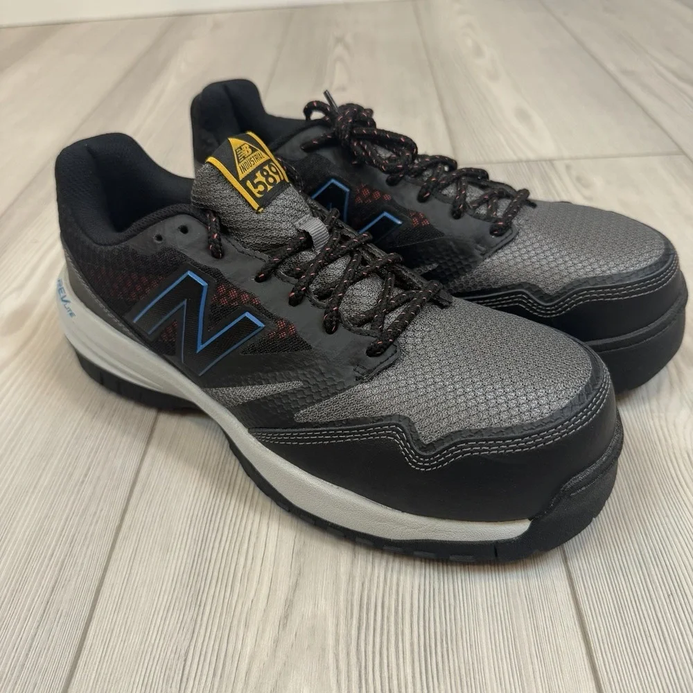 NEW New‎ Balance Mens Composite Toe 589 V1 Industrial Shoe Black, 9 2E Wide